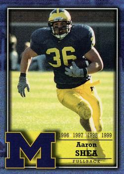 2002 TK Legacy Michigan Wolverines #L29 Aaron Shea Front