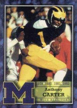 2002 TK Legacy Michigan Wolverines #L35 Anthony Carter Front