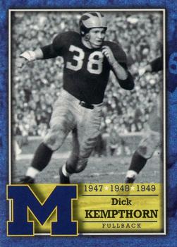 2002 TK Legacy Michigan Wolverines #L46 Dick Kempthorn Front