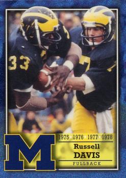 2002 TK Legacy Michigan Wolverines #L50 Russell Davis Front