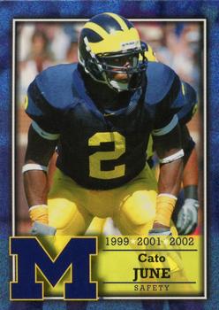 2002 TK Legacy Michigan Wolverines #L61 Cato June Front