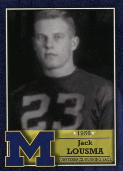 2002 TK Legacy Michigan Wolverines #L65 Jack Lousma Front