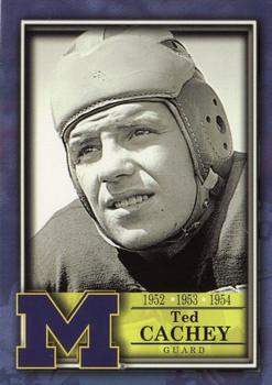 2002 TK Legacy Michigan Wolverines #L67 Ted Cachey Front