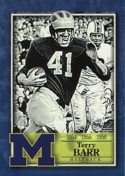 2002 TK Legacy Michigan Wolverines #L70 Terry Barr Front