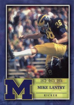 2002 TK Legacy Michigan Wolverines #L95 Mike Lantry Front