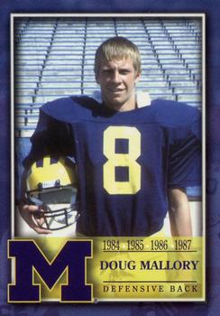 2002 TK Legacy Michigan Wolverines #L99 Doug Mallory Front