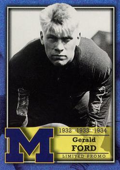 2002 TK Legacy Michigan Wolverines #P48 Gerald Ford Front