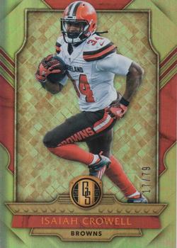 2017 Panini Gold Standard #79 Isaiah Crowell Front