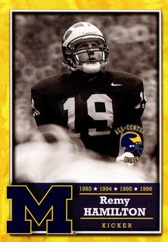 2002 TK Legacy Michigan Wolverines - All Century Team #S11 Remy Hamilton Front