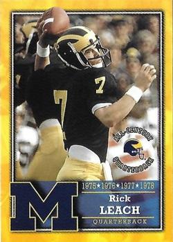 2002 TK Legacy Michigan Wolverines - All Century Team #S4 Rick Leach Front