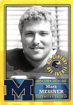 2002 TK Legacy Michigan Wolverines - All Century Team #S10 Mark Messner Front