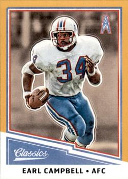 2017 Panini Classics - Glossy (Gold Border) #138 Earl Campbell Front