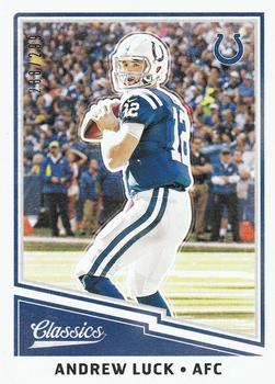 2017 Panini Classics - Red Back #10 Andrew Luck Front