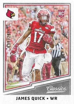 2017 Panini Classics - Red Back #296 James Quick Front