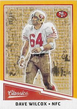 2017 Panini Classics - Timeless Tributes Gold #117 Dave Wilcox Front