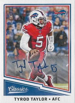 2017 Panini Classics - Significant Signatures #1 Tyrod Taylor Front
