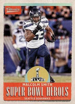2017 Panini Classics - Super Bowl Heroes #SBH-MS Malcolm Smith Front