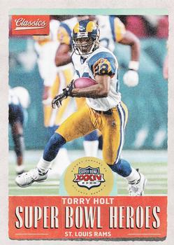 2017 Panini Classics - Super Bowl Heroes #SBH-TH Torry Holt Front