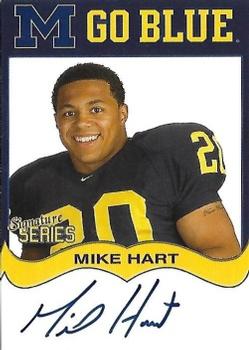 2002 TK Legacy Michigan Wolverines - Go Blue Autographs #MGB147 Mike Hart Front