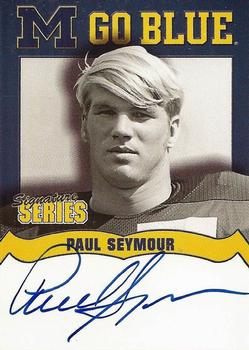 2002 TK Legacy Michigan Wolverines - Go Blue Autographs #MGB35 Paul Seymour Front