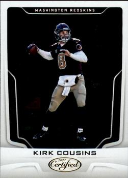 2017 Panini Certified #58 Kirk Cousins Front