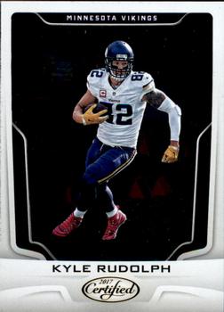 2017 Panini Certified #99 Kyle Rudolph Front