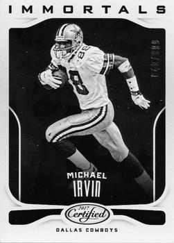 2017 Panini Certified #123 Michael Irvin Front