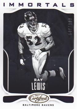 2017 Panini Certified #130 Ray Lewis Front