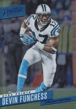 2017 Panini Prestige - Xtra Points Blue #143 Devin Funchess Front