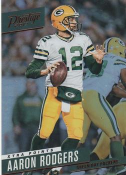 2017 Panini Prestige - Xtra Points Red #132 Aaron Rodgers Front