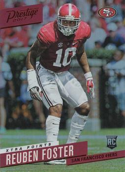 2017 Panini Prestige - Xtra Points Red #230 Reuben Foster Front