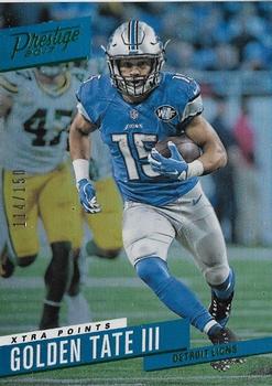 2017 Panini Prestige - Xtra Points Green #43 Golden Tate III Front
