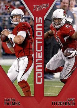 2017 Panini Prestige - Connections #12 Carson Palmer / Larry Fitzgerald Front