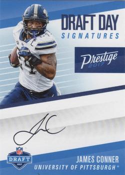 2017 Panini Prestige - Draft Day Signatures #DDS-JC James Conner Front