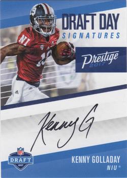 2017 Panini Prestige - Draft Day Signatures #DDS-KG Kenny Golladay Front