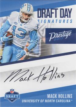 2017 Panini Prestige - Draft Day Signatures #DDS-MH Mack Hollins Front