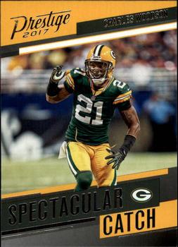 2017 Panini Prestige - Spectacular Catch #18 Charles Woodson Front