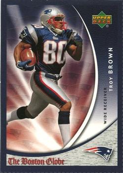2006 Upper Deck Boston Globe New England Patriots #26 Troy Brown Front