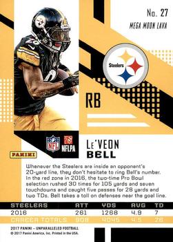 2017 Panini Unparalleled #27 Le'Veon Bell Back