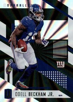 2017 Panini Unparalleled #104 Odell Beckham Jr. Front