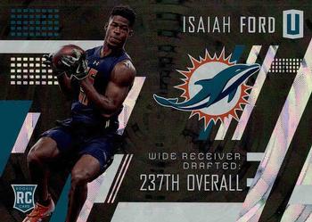 2017 Panini Unparalleled #221 Isaiah Ford Front