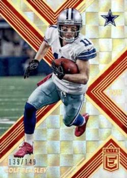 2017 Donruss Elite - Red #27 Cole Beasley Front