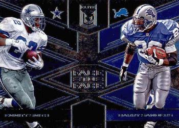 2017 Donruss Elite - Face to Face #3 Barry Sanders / Emmitt Smith Front