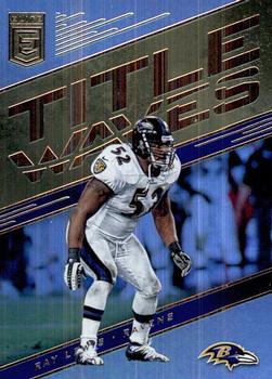 2017 Donruss Elite - Title Waves #20 Ray Lewis Front