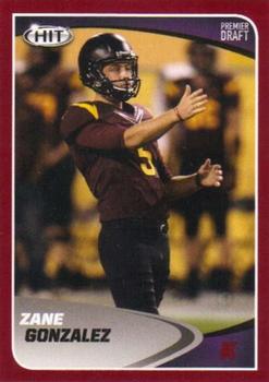 2017 SAGE HIT - Red #4 Zane Gonzalez Front