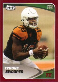 2017 SAGE HIT - Red #17 Tyrone Swoopes Front