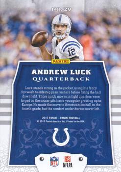 2017 Panini - Chainmail Armor #29 Andrew Luck Back