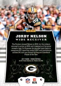 2017 Panini - Chainmail Armor #59 Jordy Nelson Back