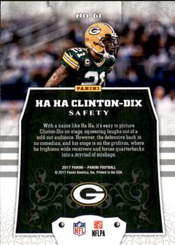 2017 Panini - Chainmail Armor #61 Ha Ha Clinton-Dix Back