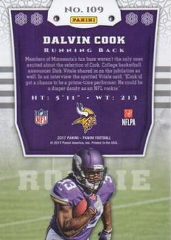 2017 Panini - Chainmail Armor #109 Dalvin Cook Back